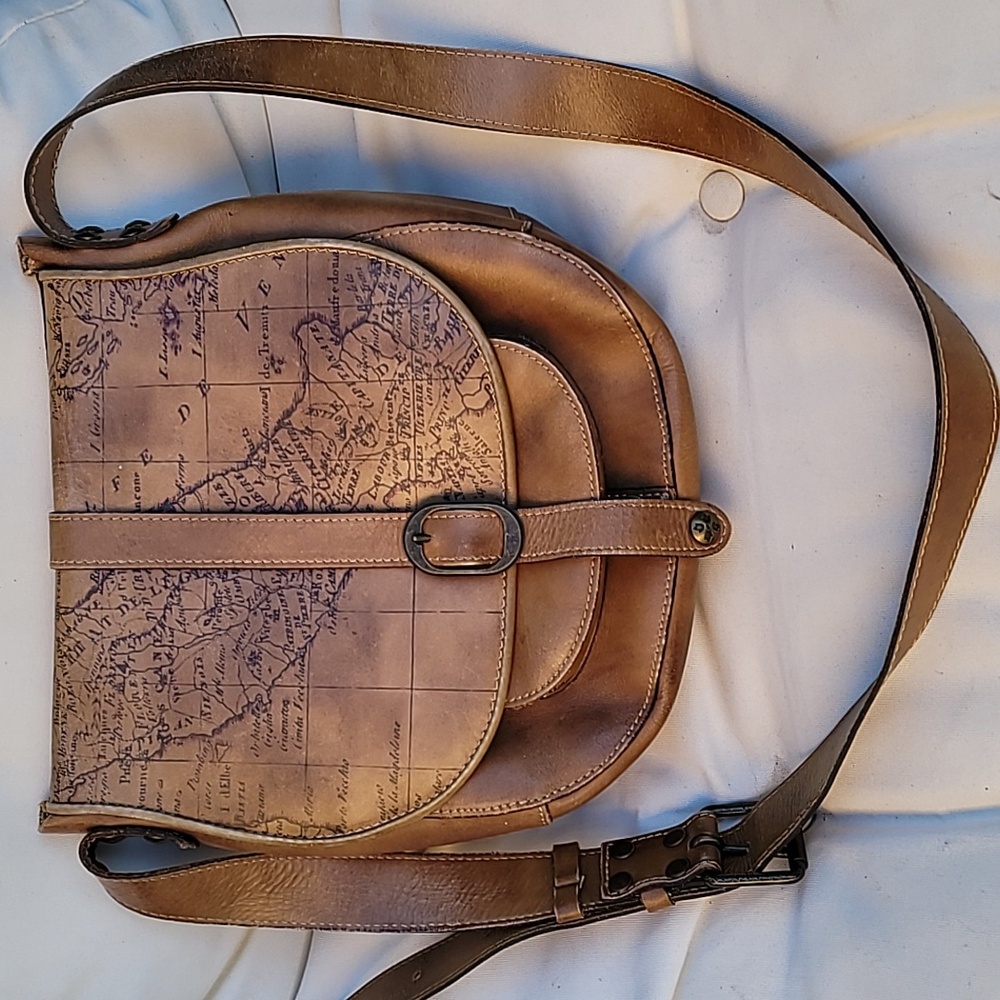 Patricia Nas vintage wide-band crossbody bag
